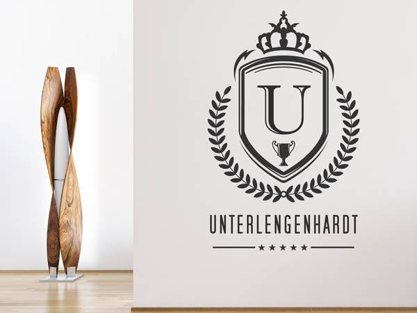Wandtattoo Unterlengenhardt Wappen
