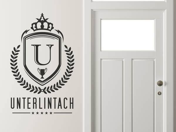 Wandtattoo Unterlintach Wappen