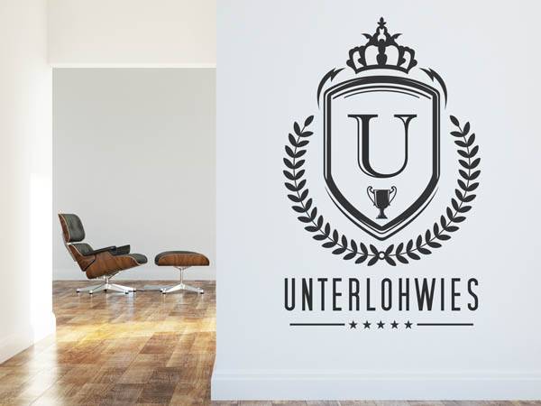 Wandtattoo Unterlohwies Wappen