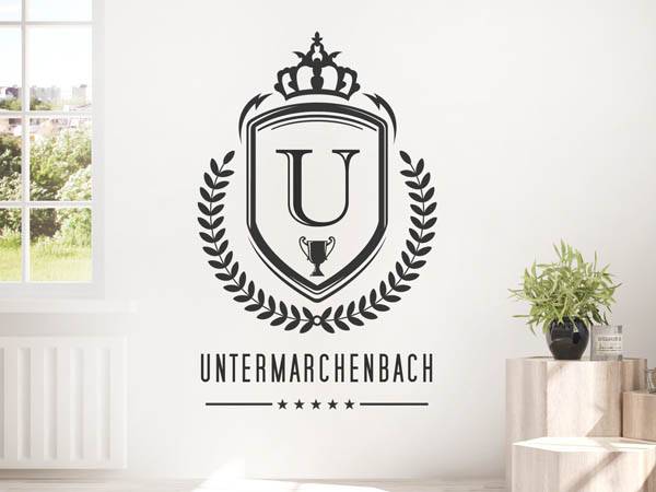 Wandtattoo Untermarchenbach Wappen