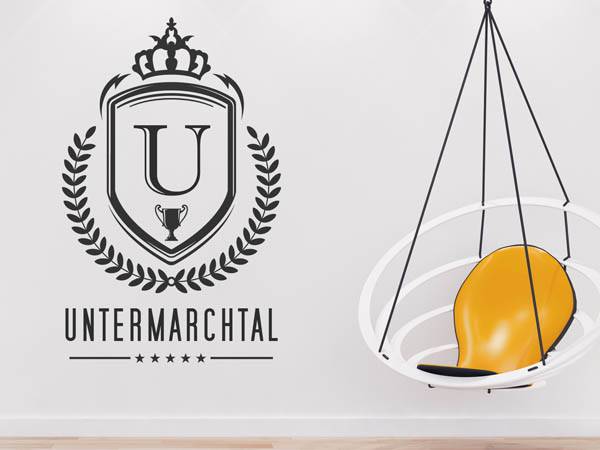 Wandtattoo Untermarchtal Wappen