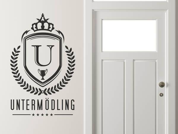 Wandtattoo Untermödling Wappen