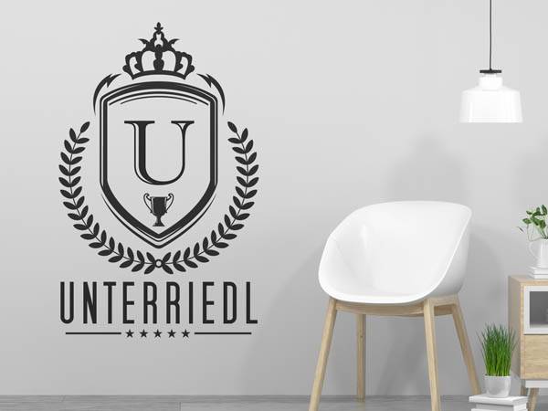 Wandtattoo Unterriedl Wappen