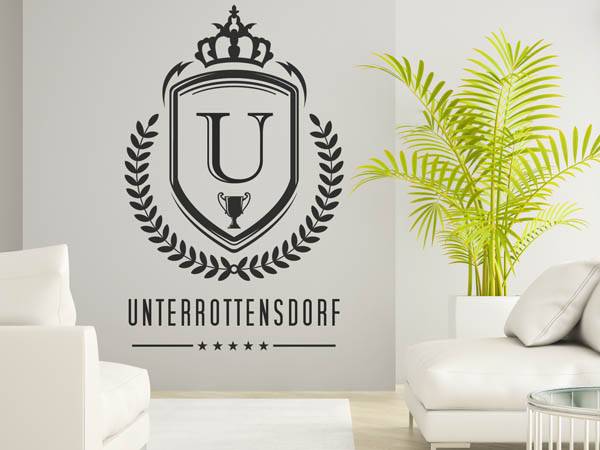 Wandtattoo Unterrottensdorf Wappen