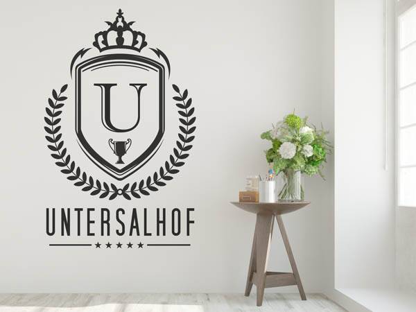 Wandtattoo Untersalhof Wappen