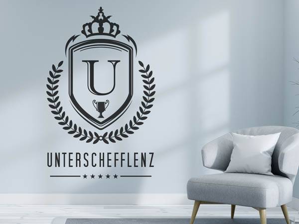 Wandtattoo Unterschefflenz Wappen