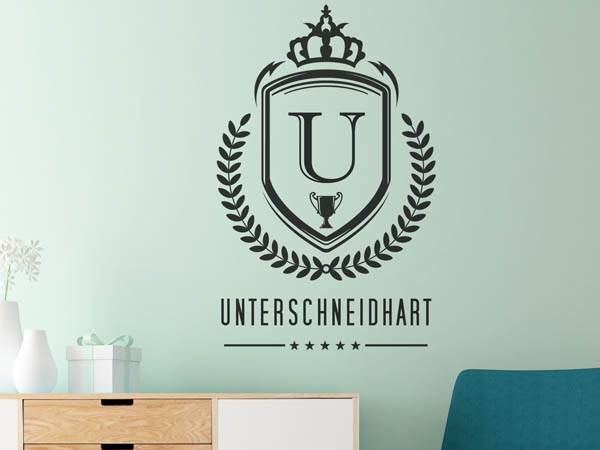 Wandtattoo Unterschneidhart Wappen