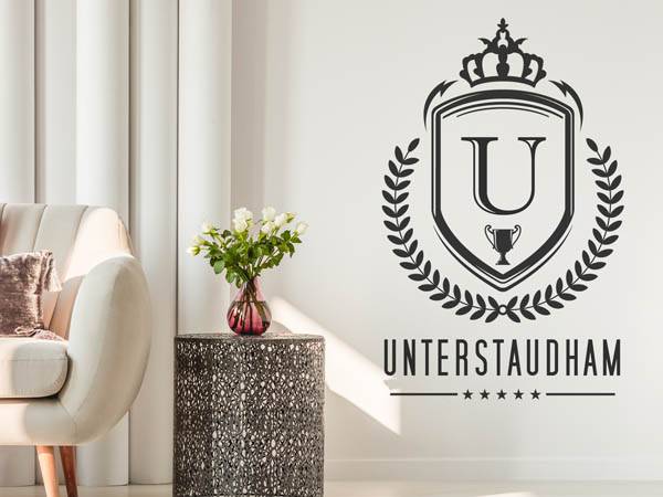 Wandtattoo Unterstaudham Wappen