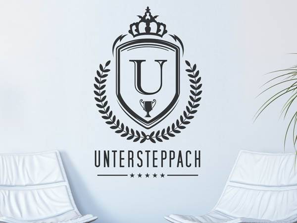 Wandtattoo Untersteppach Wappen