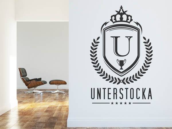 Wandtattoo Unterstocka Wappen