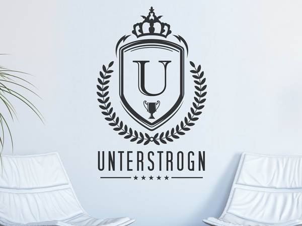 Wandtattoo Unterstrogn Wappen