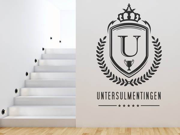 Wandtattoo Untersulmentingen Wappen