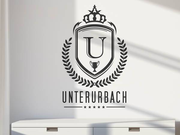 Wandtattoo Unterurbach Wappen