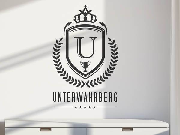 Wandtattoo Unterwahrberg Wappen