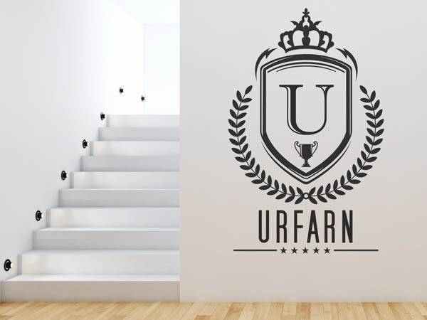 Wandtattoo Urfarn Wappen