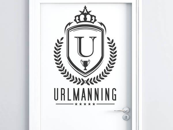 Wandtattoo Urlmanning Wappen