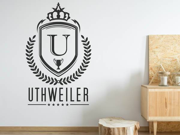 Wandtattoo Uthweiler Wappen