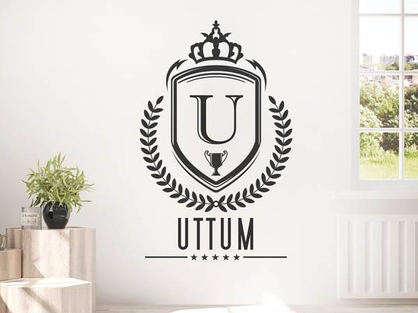 Wandtattoo Uttum Wappen