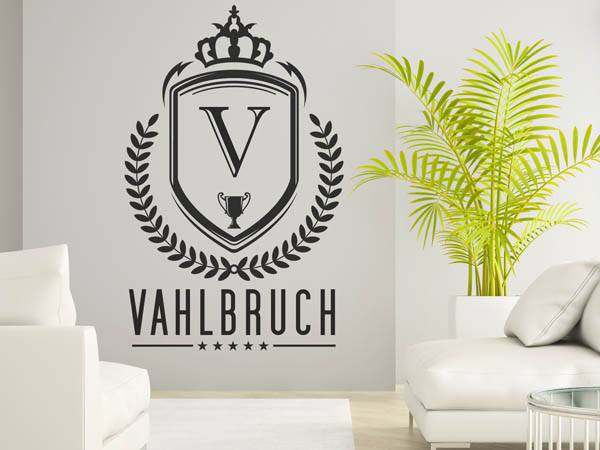 Wandtattoo Vahlbruch Wappen