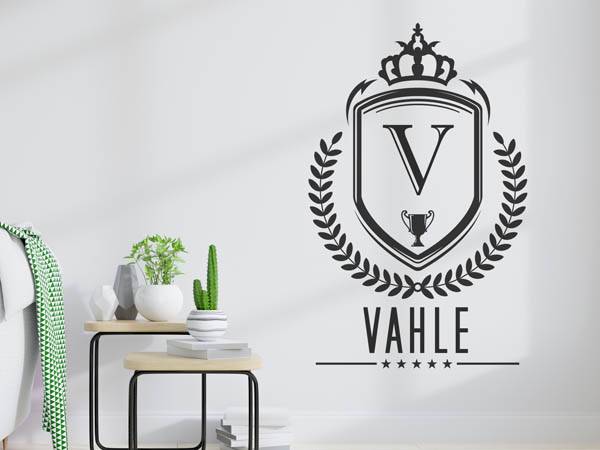 Wandtattoo Vahle Wappen