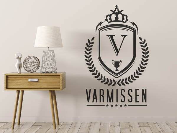 Wandtattoo Varmissen Wappen