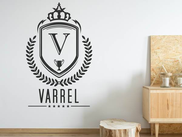 Wandtattoo Varrel Wappen