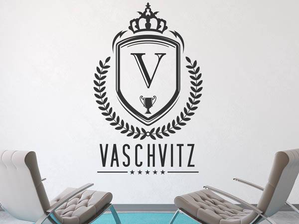Wandtattoo Vaschvitz Wappen