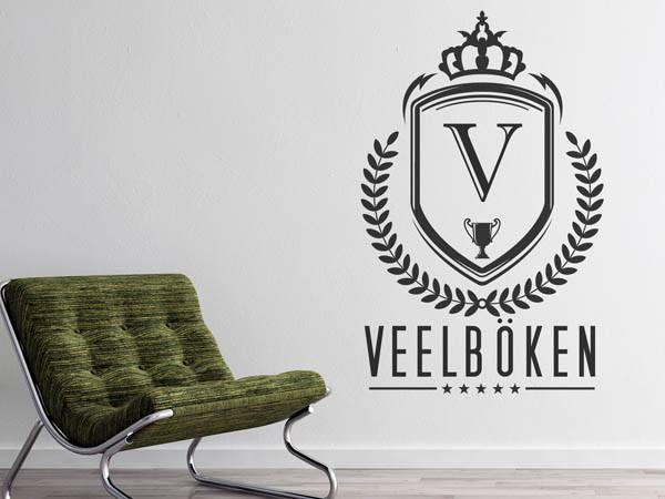 Wandtattoo Veelböken Wappen
