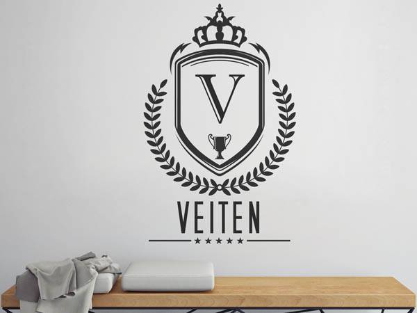 Wandtattoo Veiten Wappen