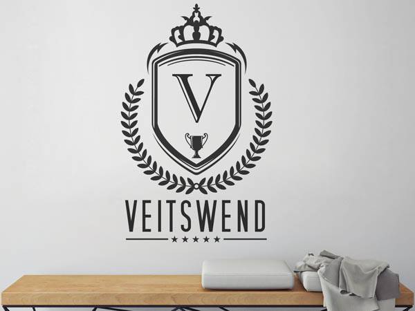 Wandtattoo Veitswend Wappen