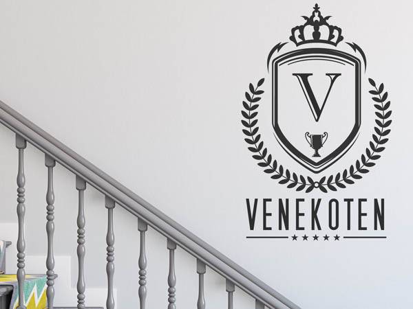 Wandtattoo Venekoten Wappen
