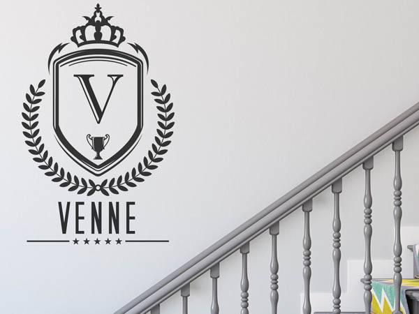 Wandtattoo Venne Wappen