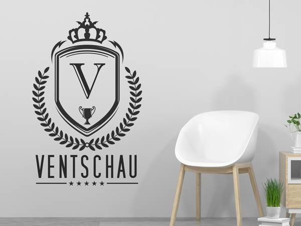 Wandtattoo Ventschau Wappen