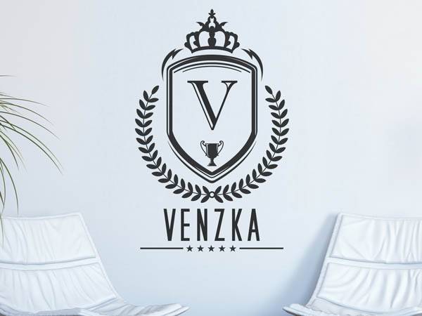 Wandtattoo Venzka Wappen