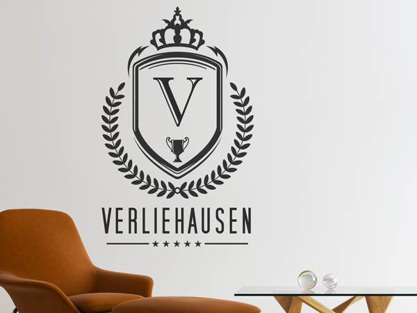 Wandtattoo Verliehausen Wappen