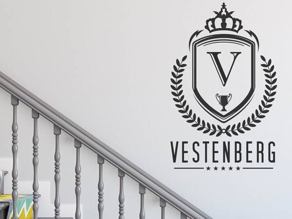 Wandtattoo Vestenberg Wappen