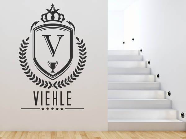 Wandtattoo Viehle Wappen