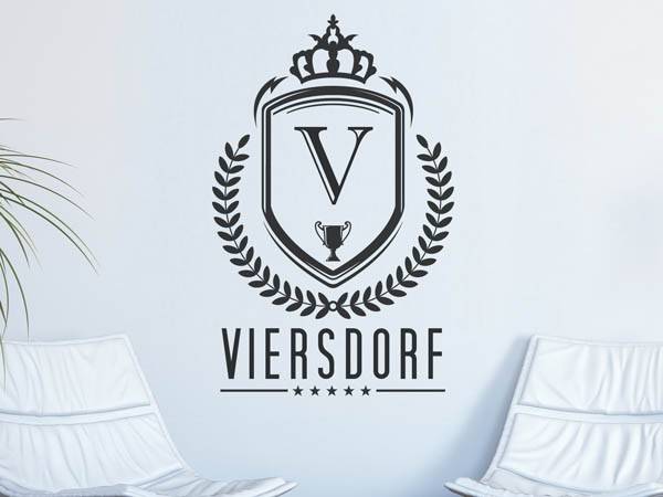 Wandtattoo Viersdorf Wappen