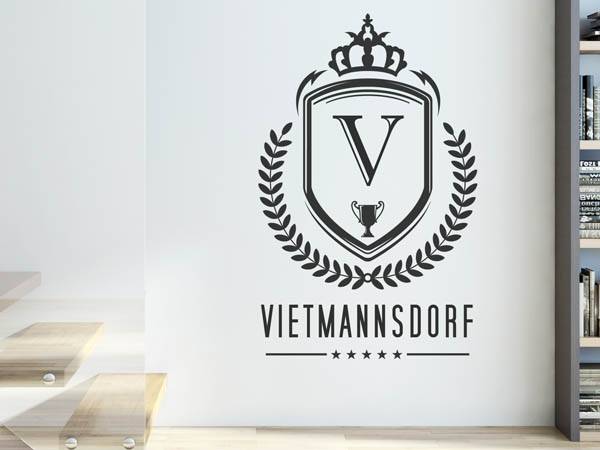 Wandtattoo Vietmannsdorf Wappen