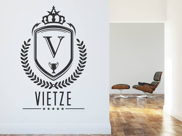 Wandtattoo Vietze Wappen