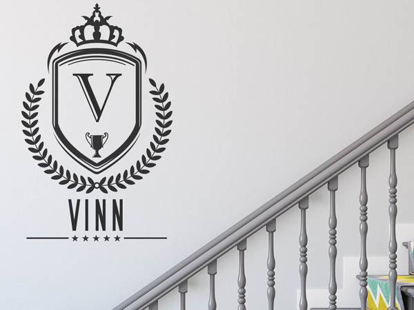 Wandtattoo Vinn Wappen