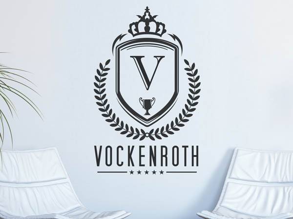 Wandtattoo Vockenroth Wappen