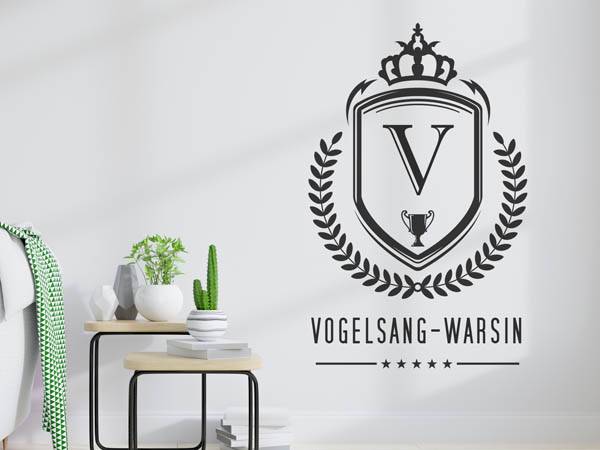 Wandtattoo Vogelsang-Warsin Wappen