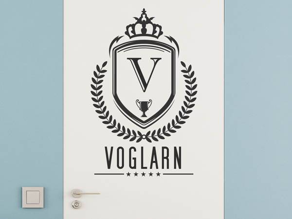Wandtattoo Voglarn Wappen