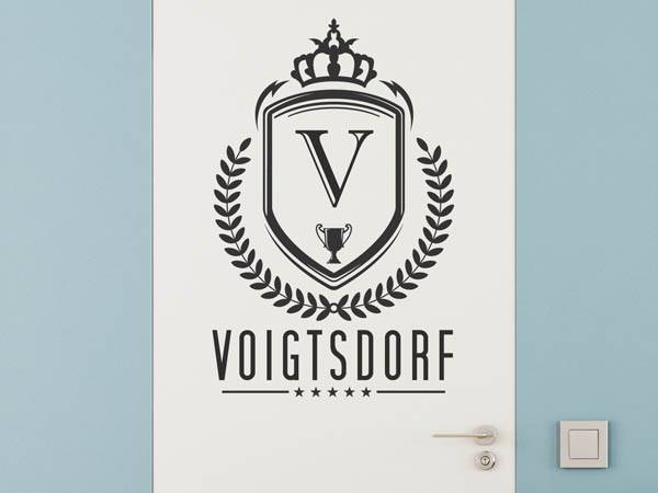 Wandtattoo Voigtsdorf Wappen