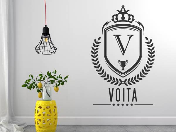 Wandtattoo Voita Wappen