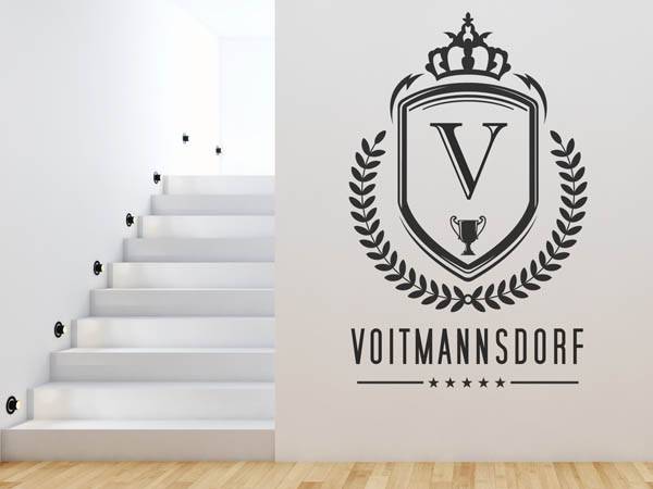 Wandtattoo Voitmannsdorf Wappen