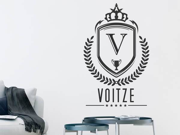 Wandtattoo Voitze Wappen