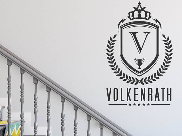 Wandtattoo Volkenrath Wappen