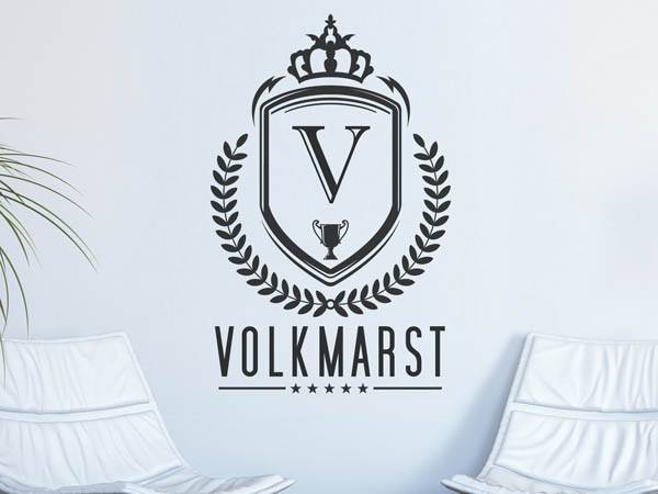 Wandtattoo Volkmarst Wappen